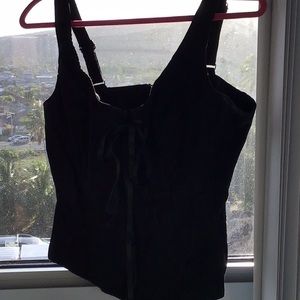 Black Halloween corset